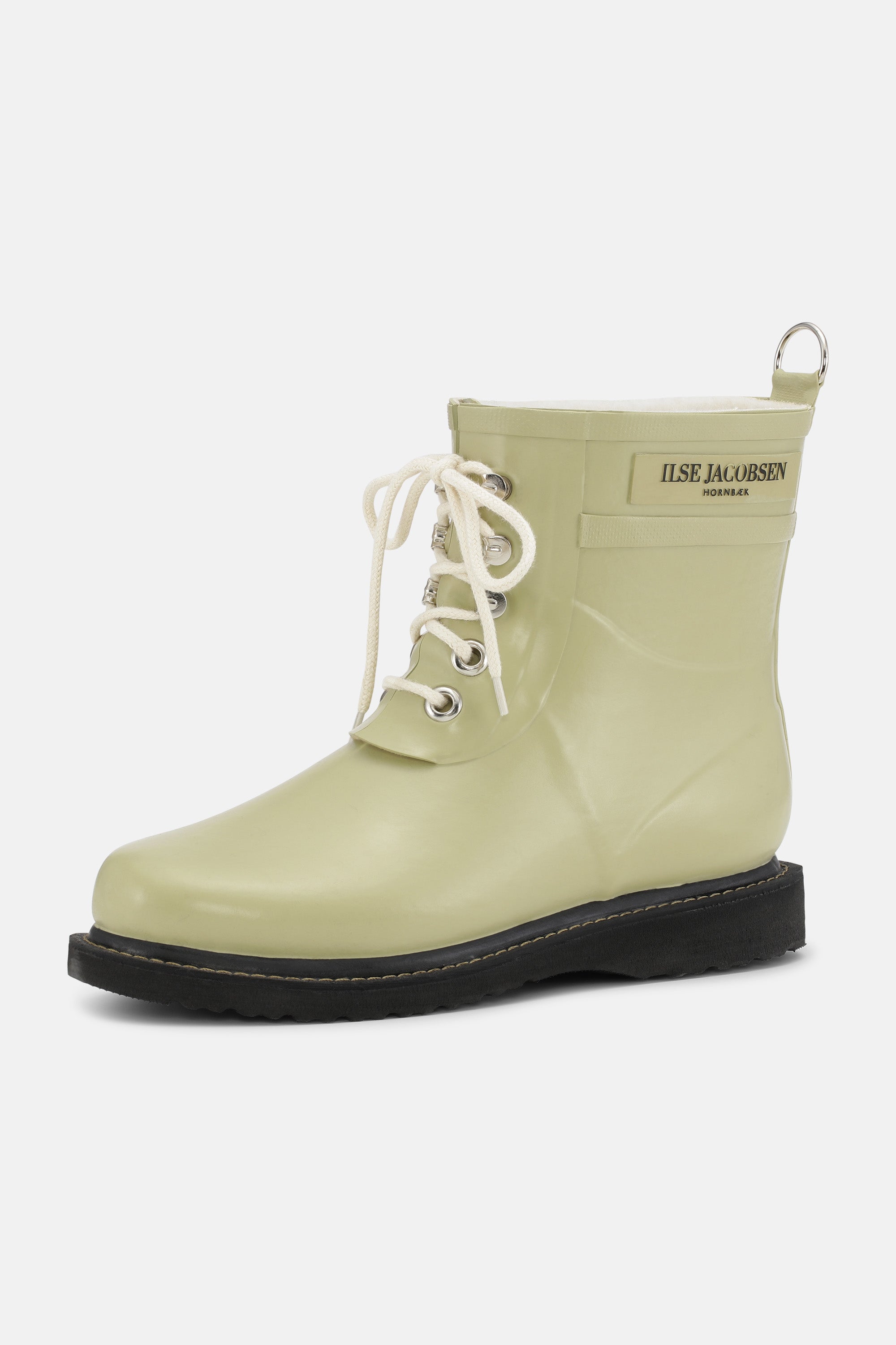 Ilse Jacobsen Hornbæk Footwear Kurze Gummistiefel Rain boots 459 Olive Grass